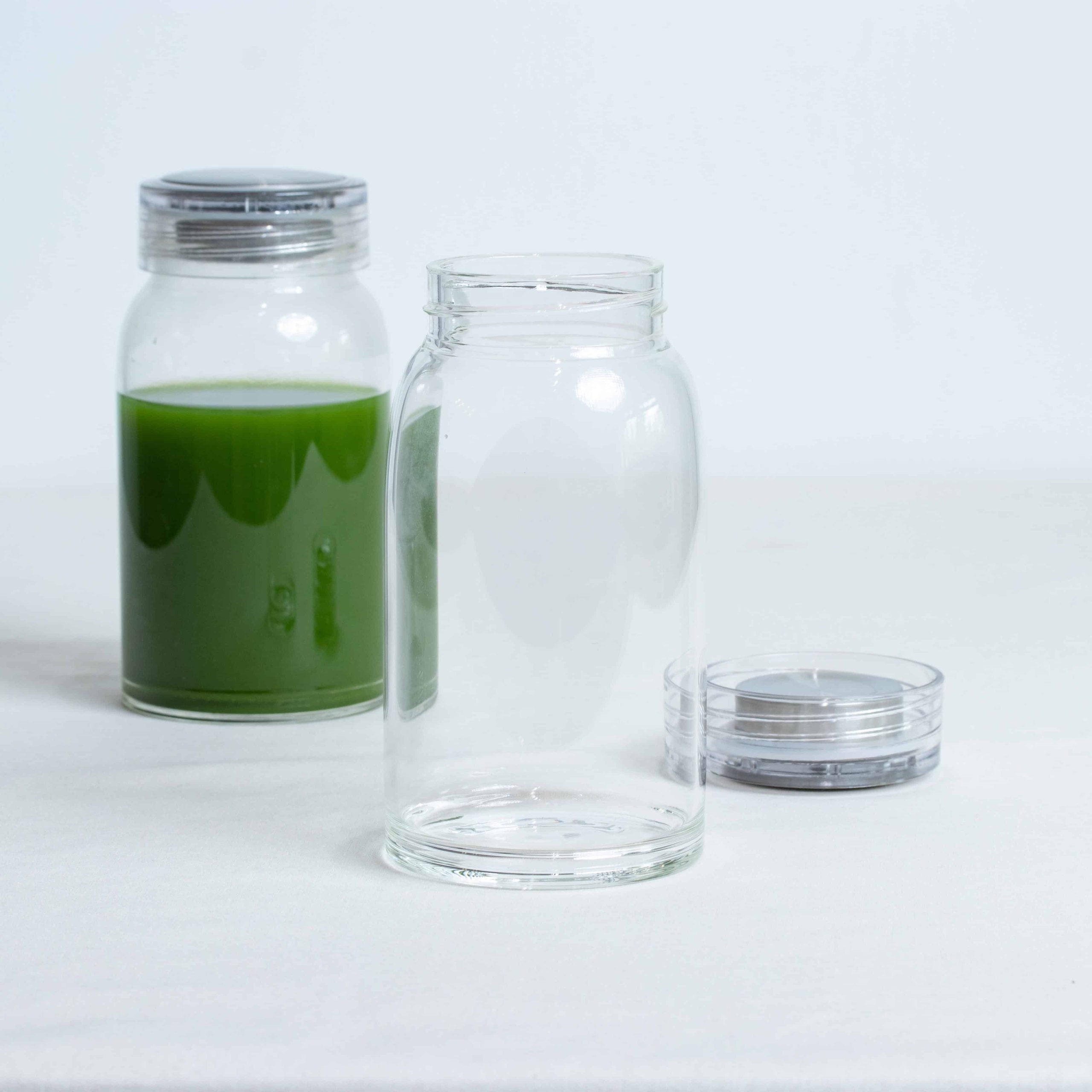 Glass Bottle with Cap