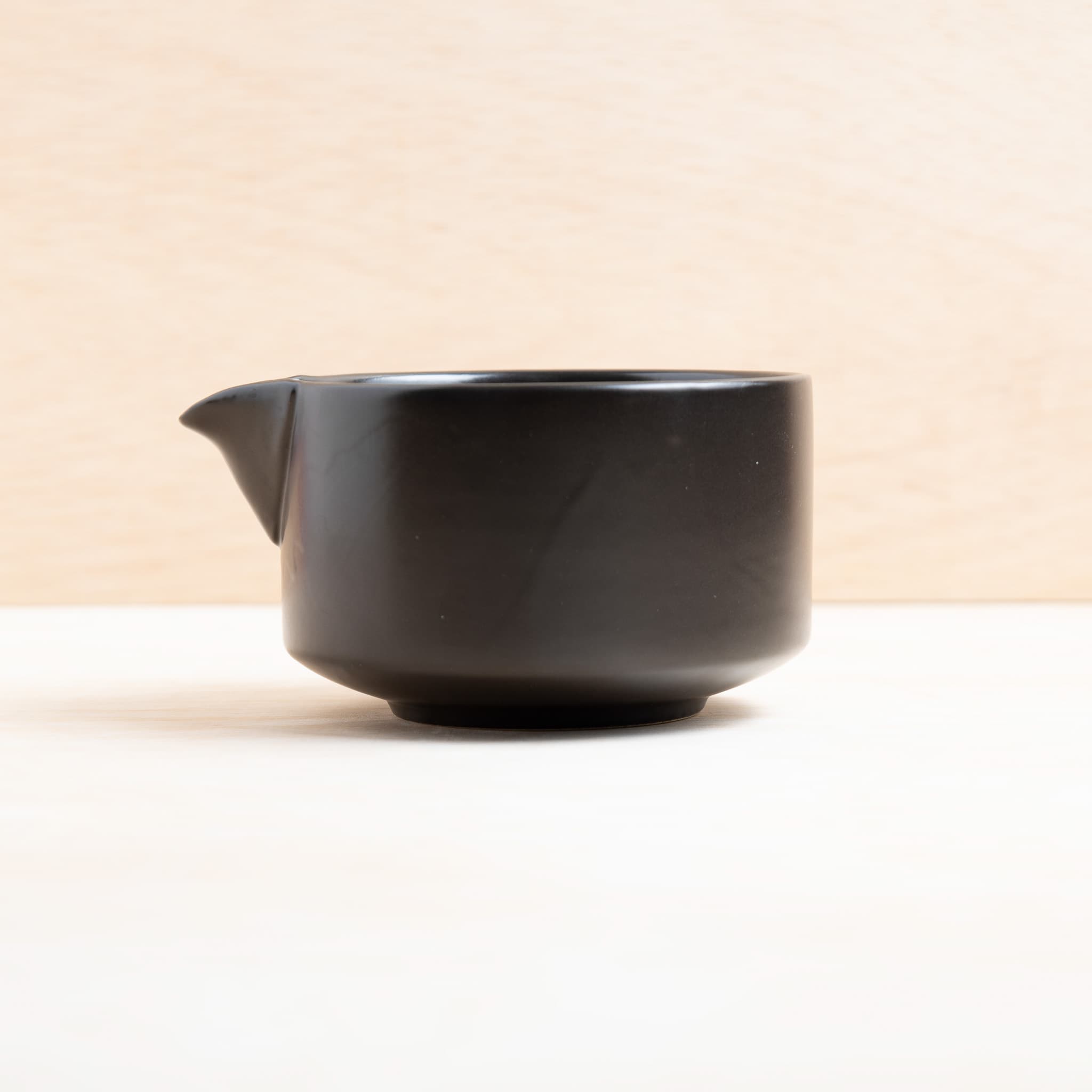 Ceramic Matcha Bowl (Chawan) with Spout