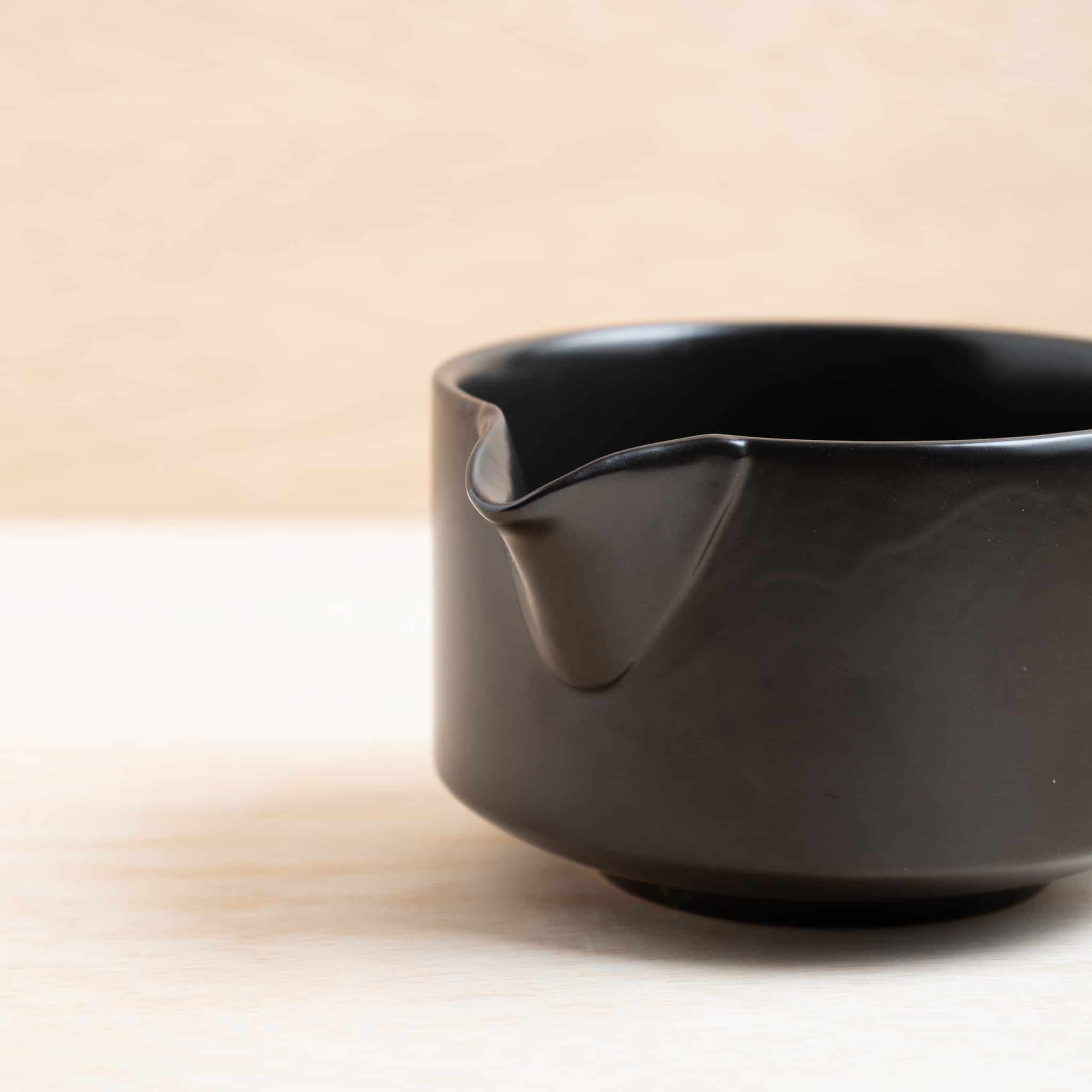 Ceramic Matcha Bowl (Chawan) with Spout