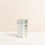 Reusable Steel Tea Cannister with Internal Lid